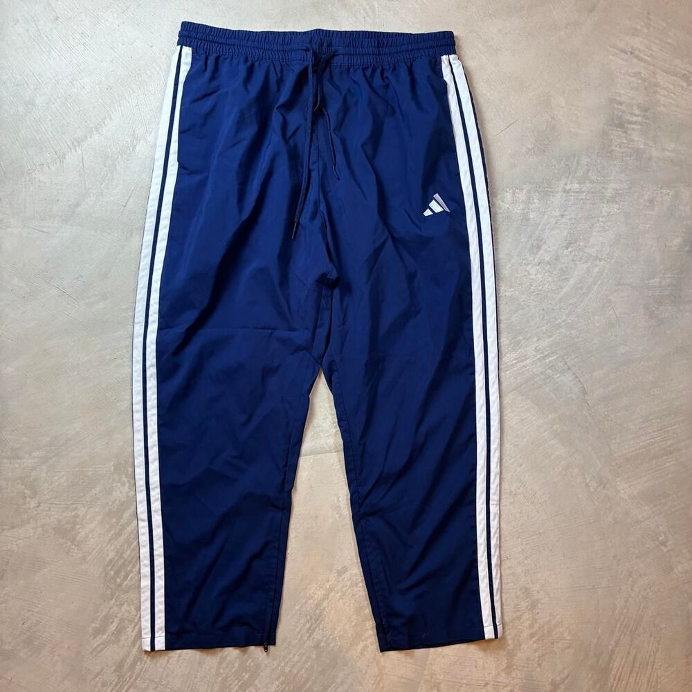Adidas Men's Navy and Blue Joggers-tracksuits